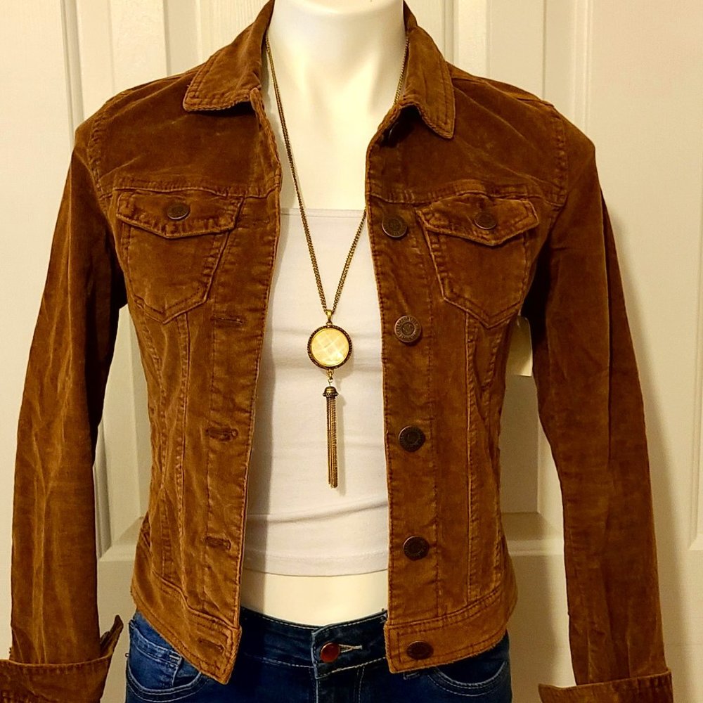 Aeropostale  camel corduroy jacket, XS
